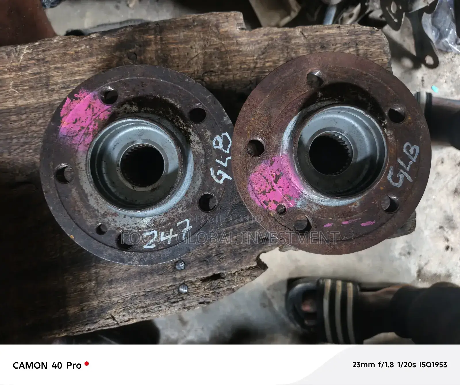 GLB 2020 Model Front Hub Only the Bearing