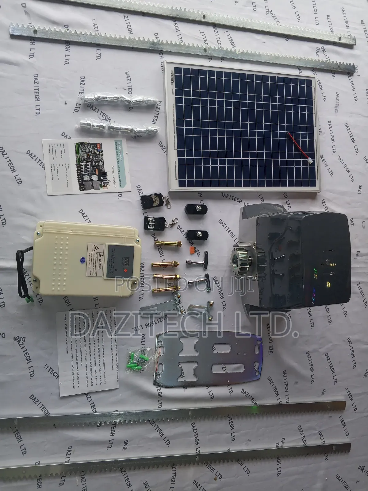 DTL 2000kg Dc Sliding Gate Machine + Battery and Solar Panel
