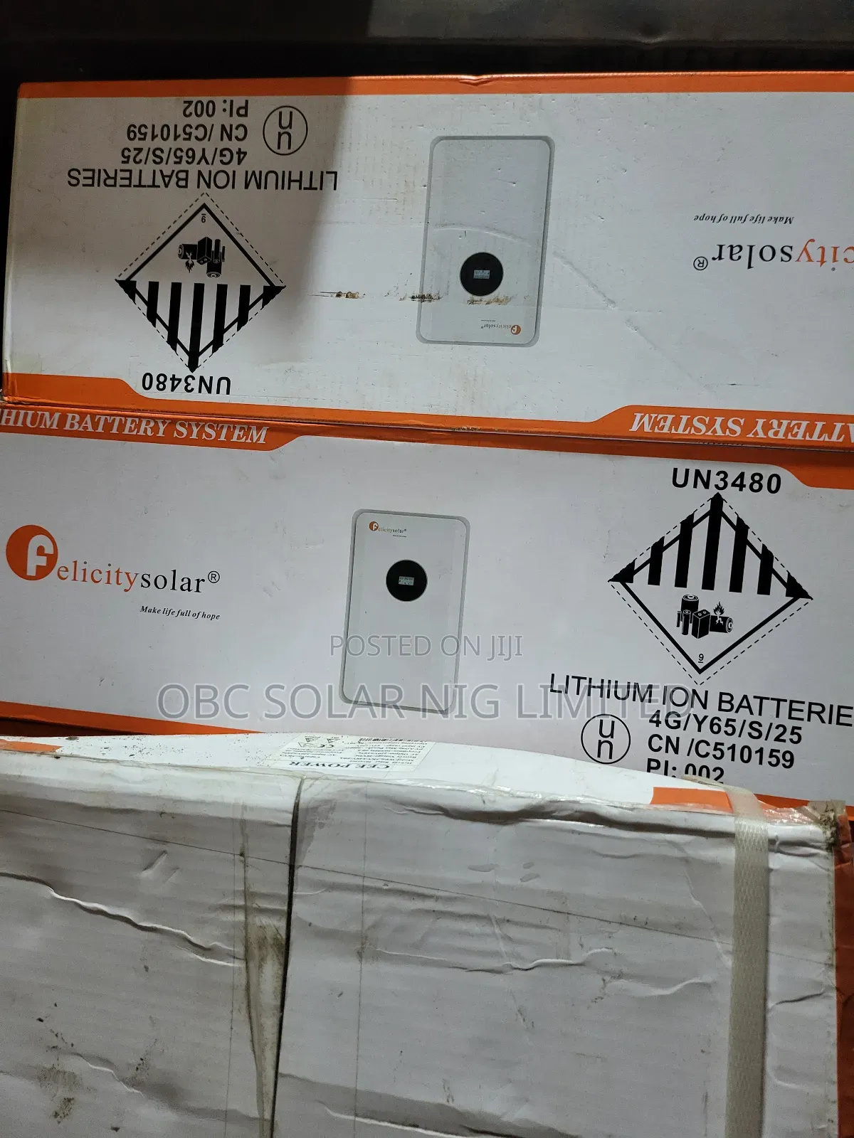 Felicity New Version Lithium Ion Battery 5.12kwh 48v