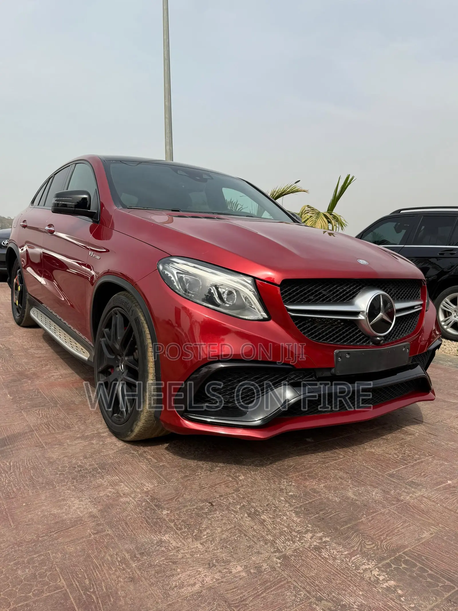 Mercedes-Benz GLE-Class 2017 Red