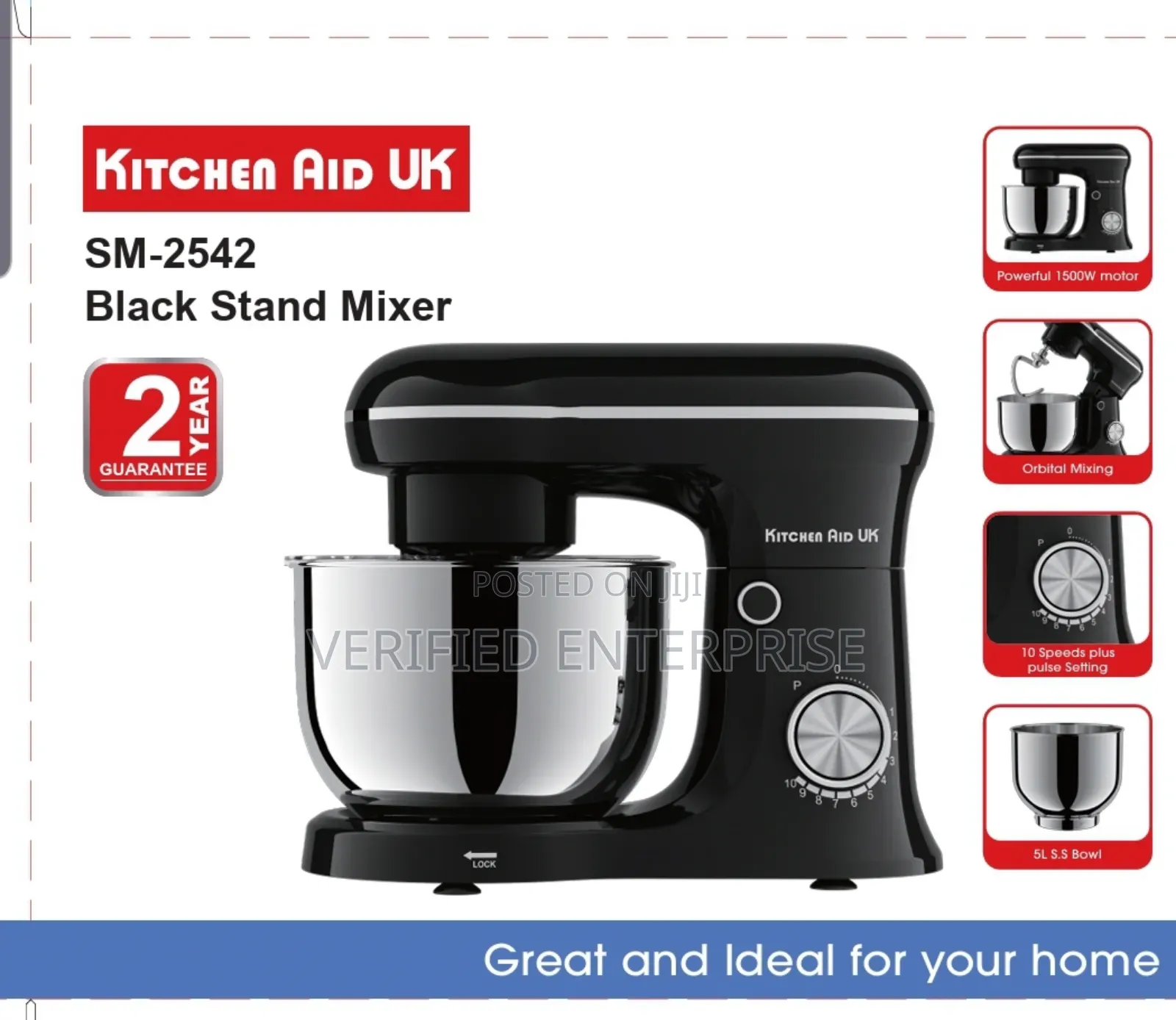 Kitchen Aid Stand Mixer - 5l