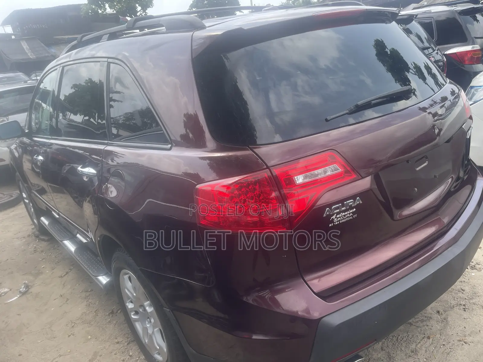 Acura MDX Technology Package AWD (3.7L 6cyl 5A) 2009 Red