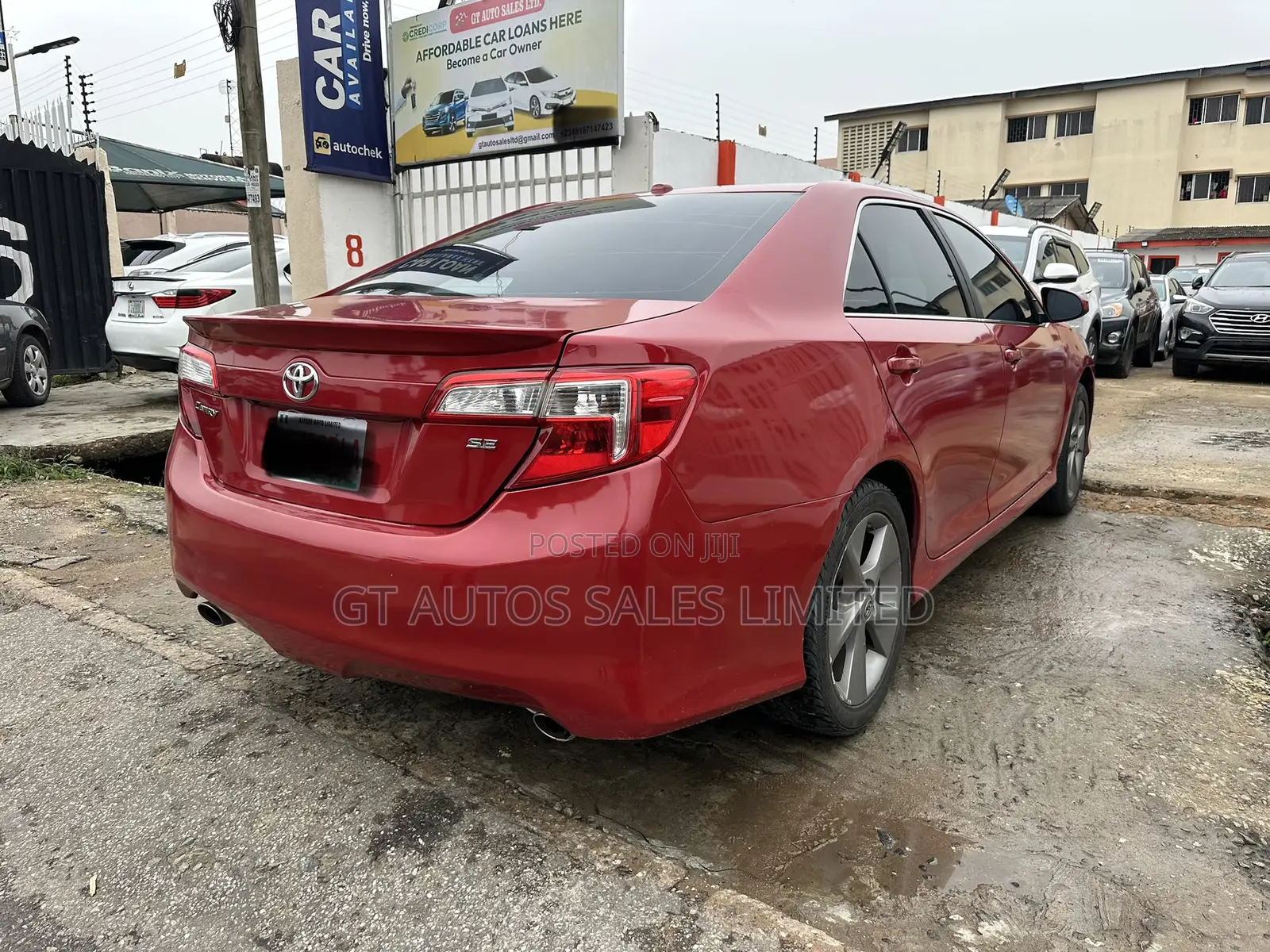 Toyota Camry SE V6 4dr Sedan (3.5L 6cyl 6A) 2013 Burgundy
