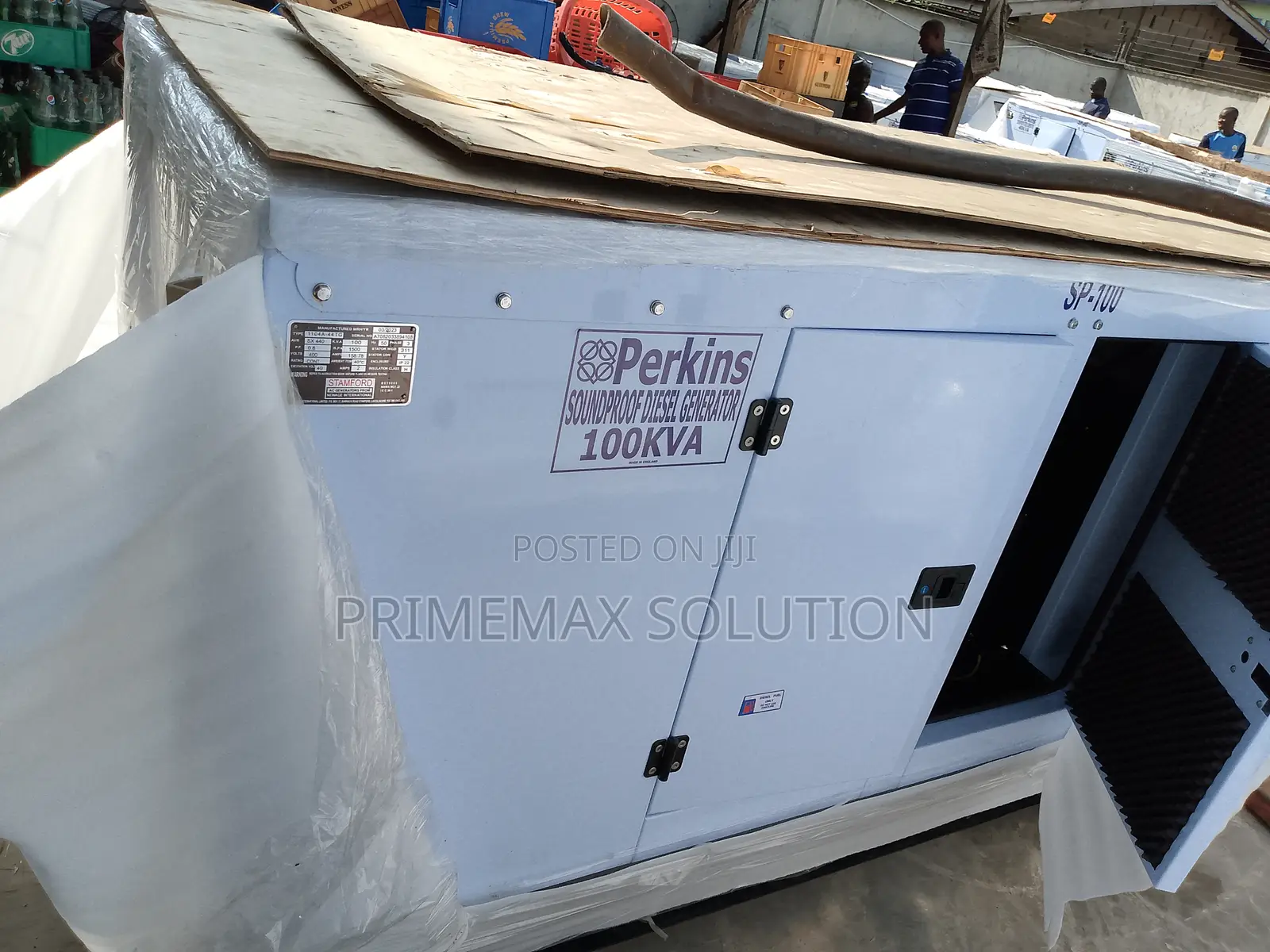 Brand New Perkins 100kva Generator – Free Delivery Nationwide