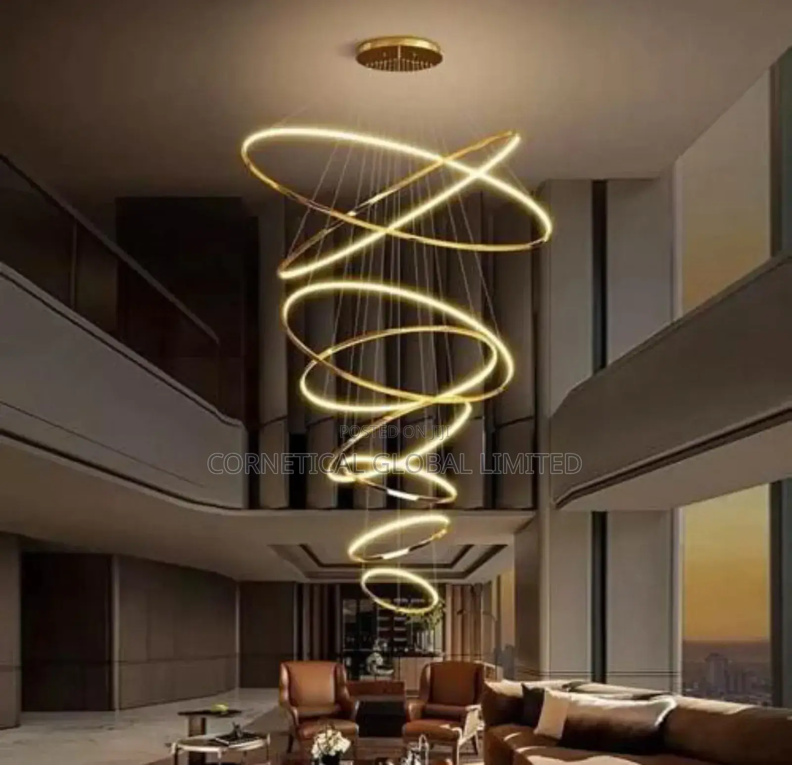 Modern Stylish Quality Ring Chandelier Light