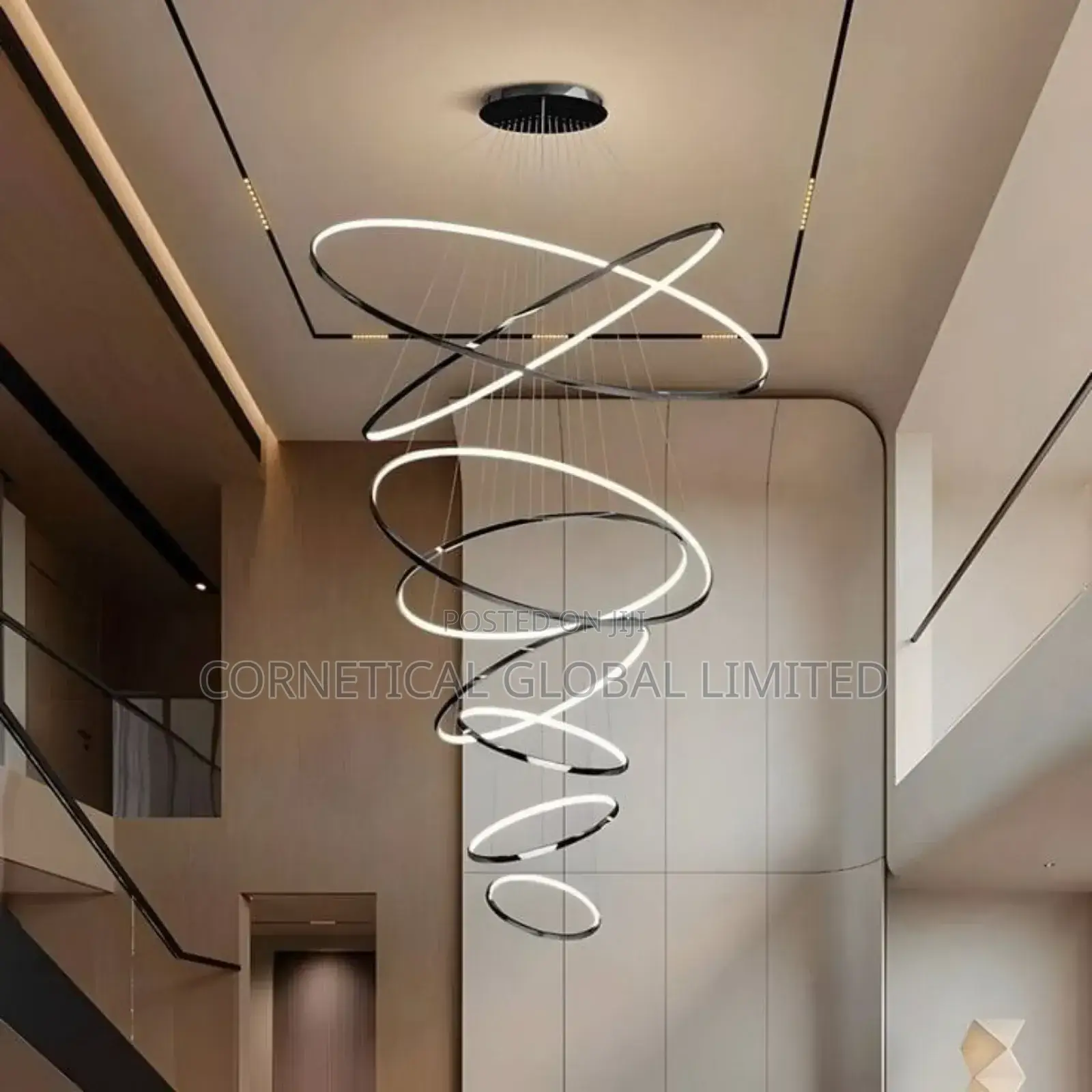Modern Stylish Quality Ring Chandelier Light