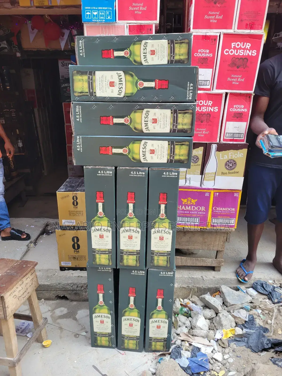 Jameson Irish Whiskey 4.5l – Big Bottle for Events
