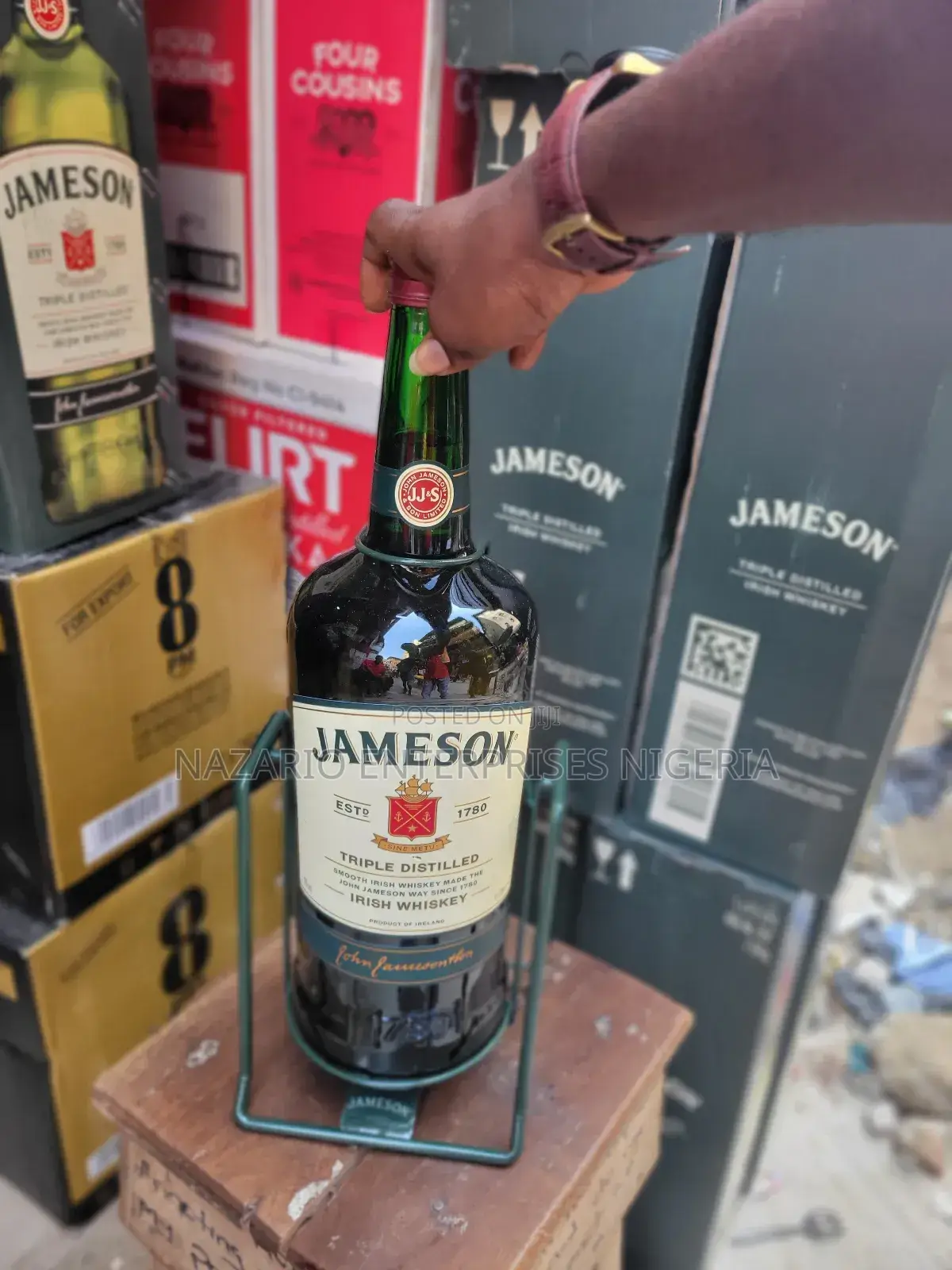 Jameson Irish Whiskey 4.5l – Big Bottle for Events