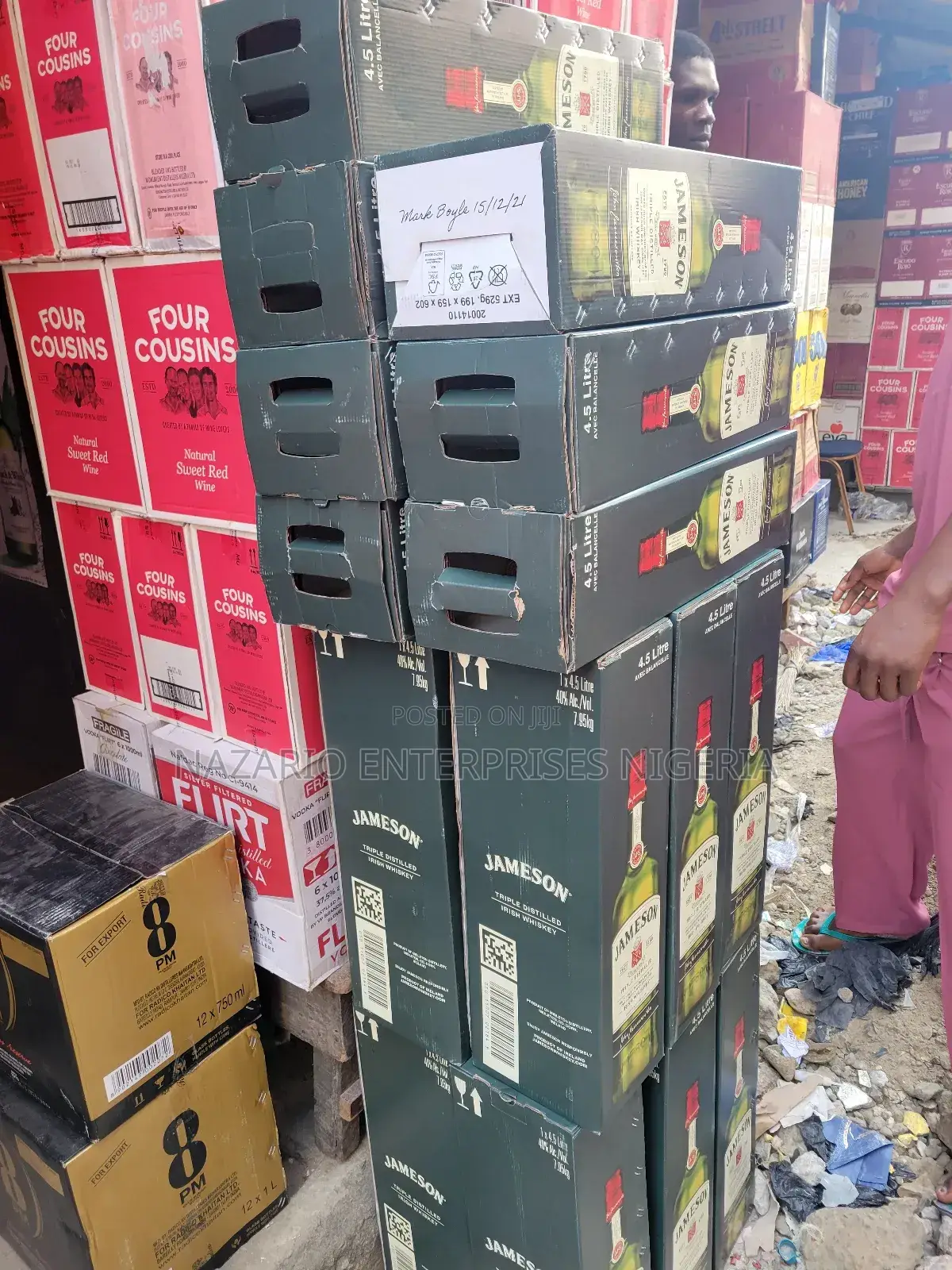 Jameson Irish Whiskey 4.5l – Big Bottle for Events