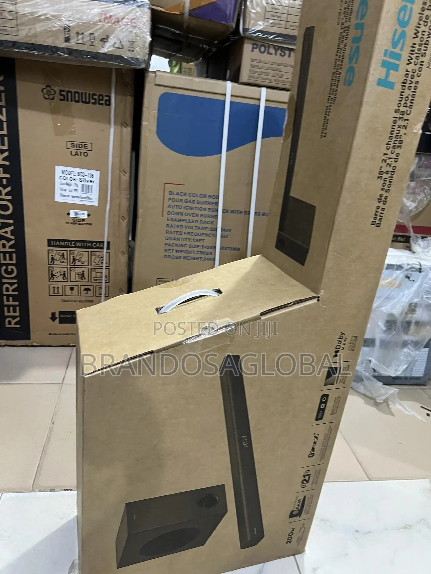 Hisense Aud-Hs218 Bluetooth 5.0 Enhanced Sound Bar