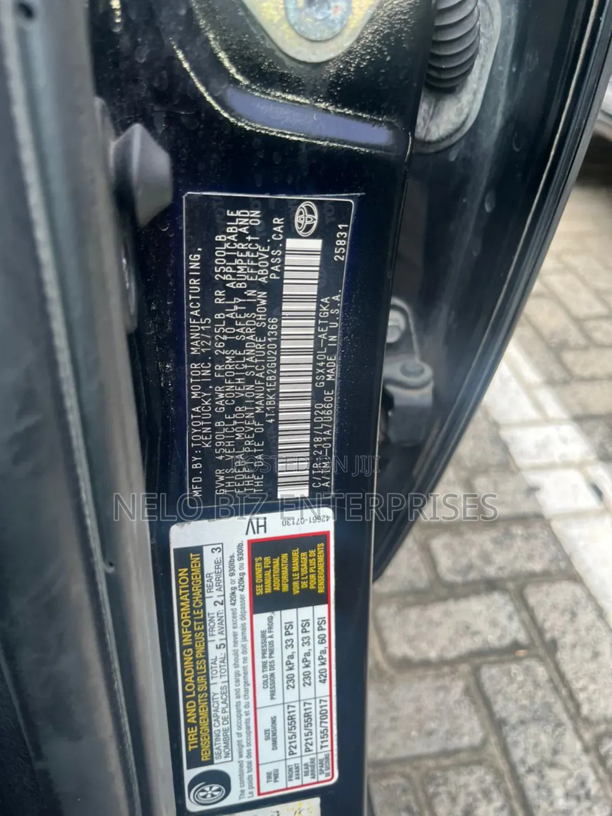 Toyota Avalon 2016 Black