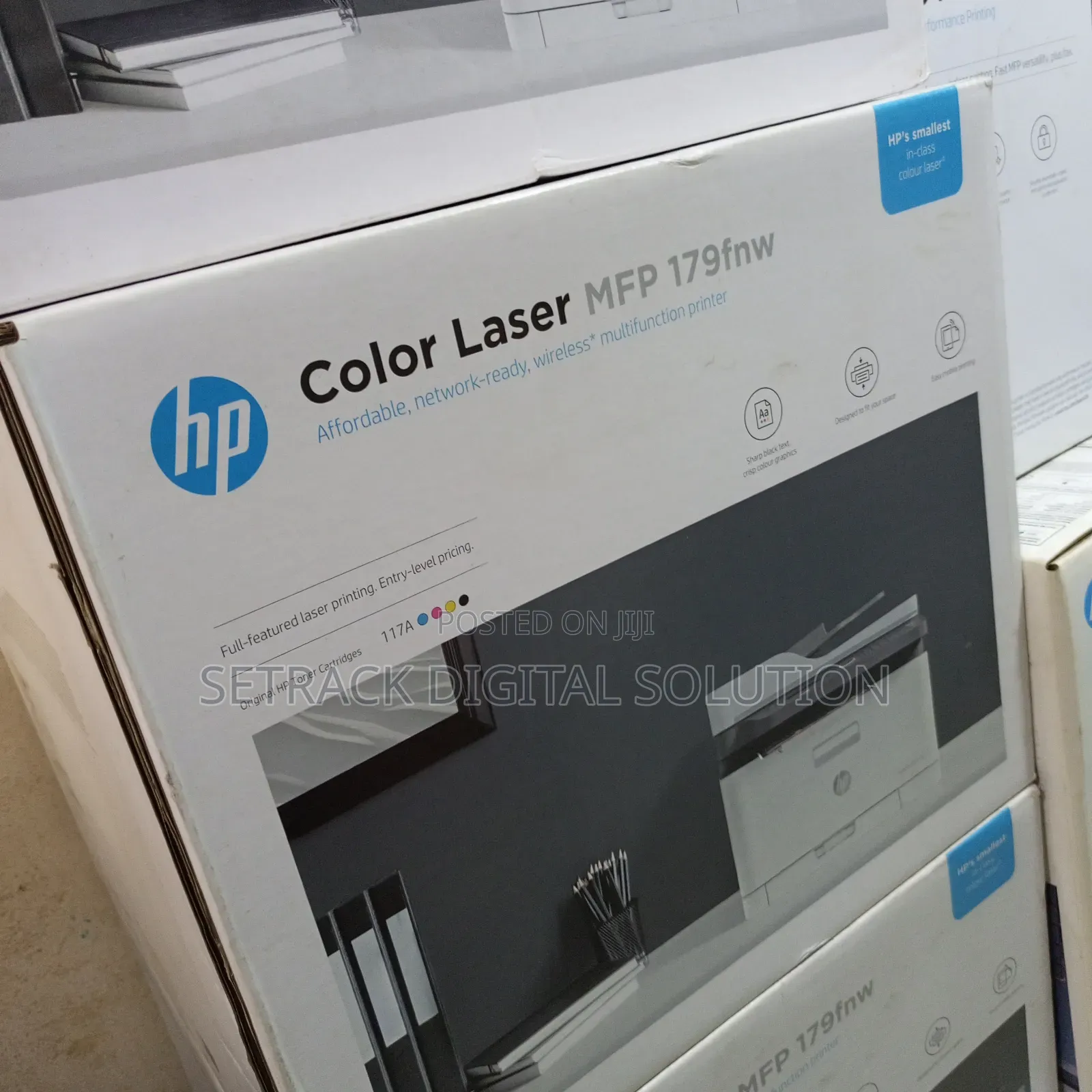 Hp Color Laser 179fnw Wireless All in One Laser Printer