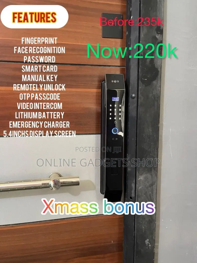 Premium Smart Door Locks – Multiple Unlock Options