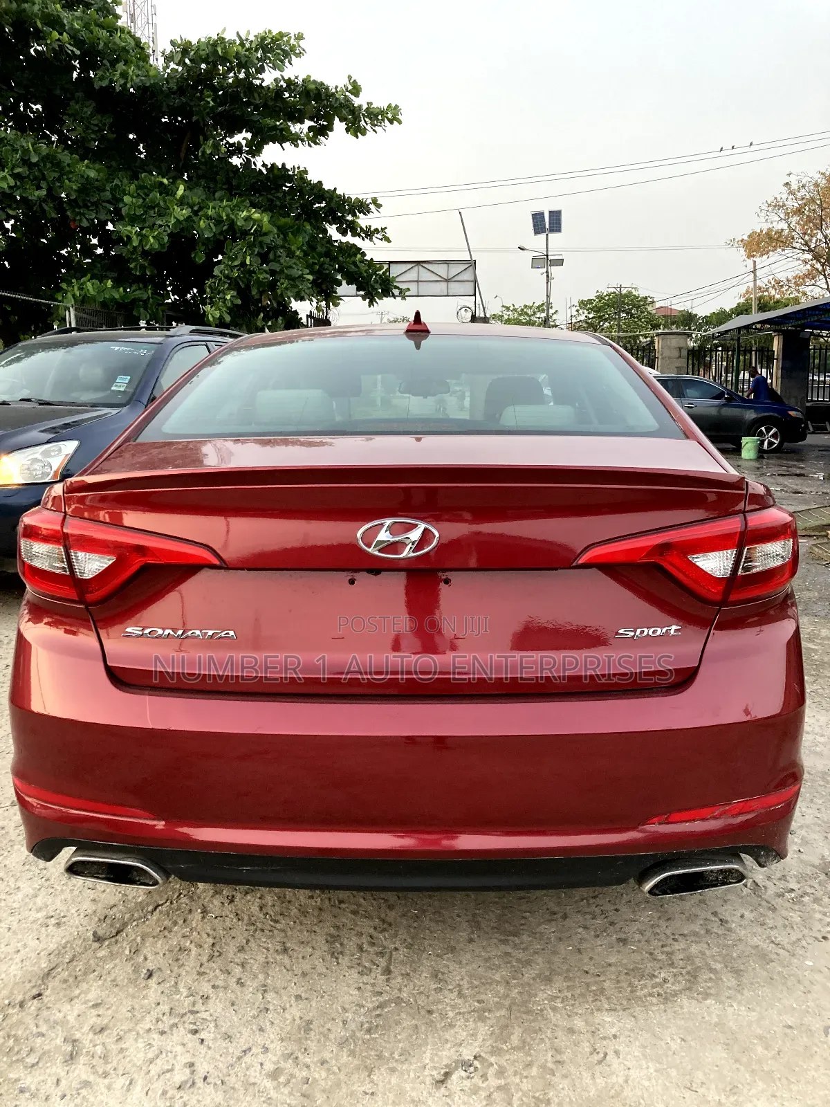 Hyundai Sonata SE 4dr Sedan (2.4L 4cyl 6A) 2015 Red