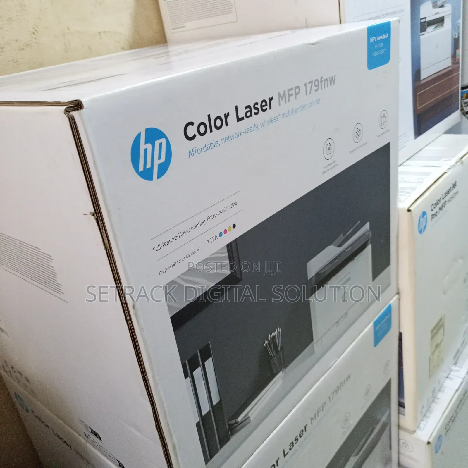 Hp Color Laser 179fnw Wireless All in One Laser Printer