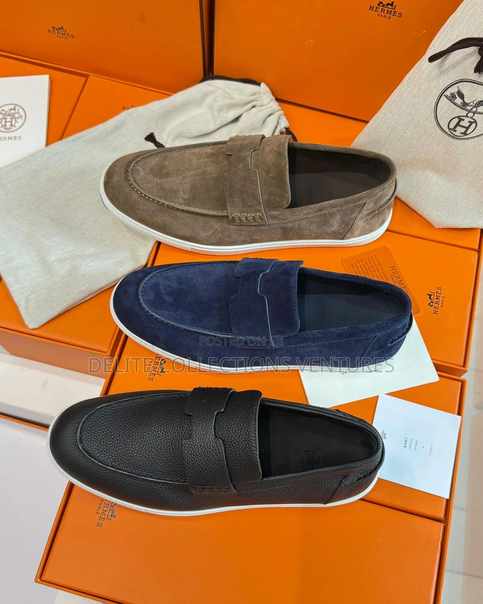 Luxury Update  *Original Hermes Job Loafer Now Available Inn .