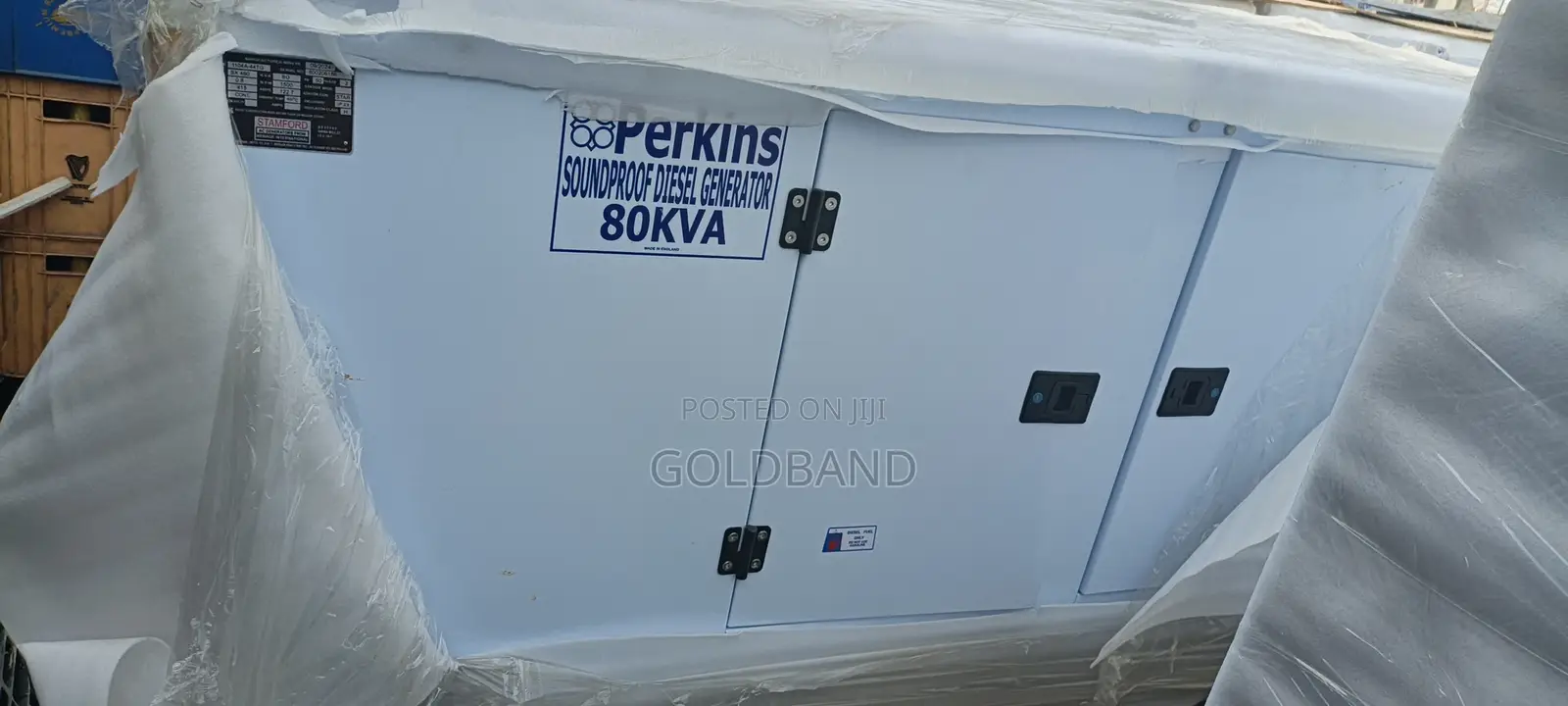 80kva Perkins Generator – Industrial Silent Power