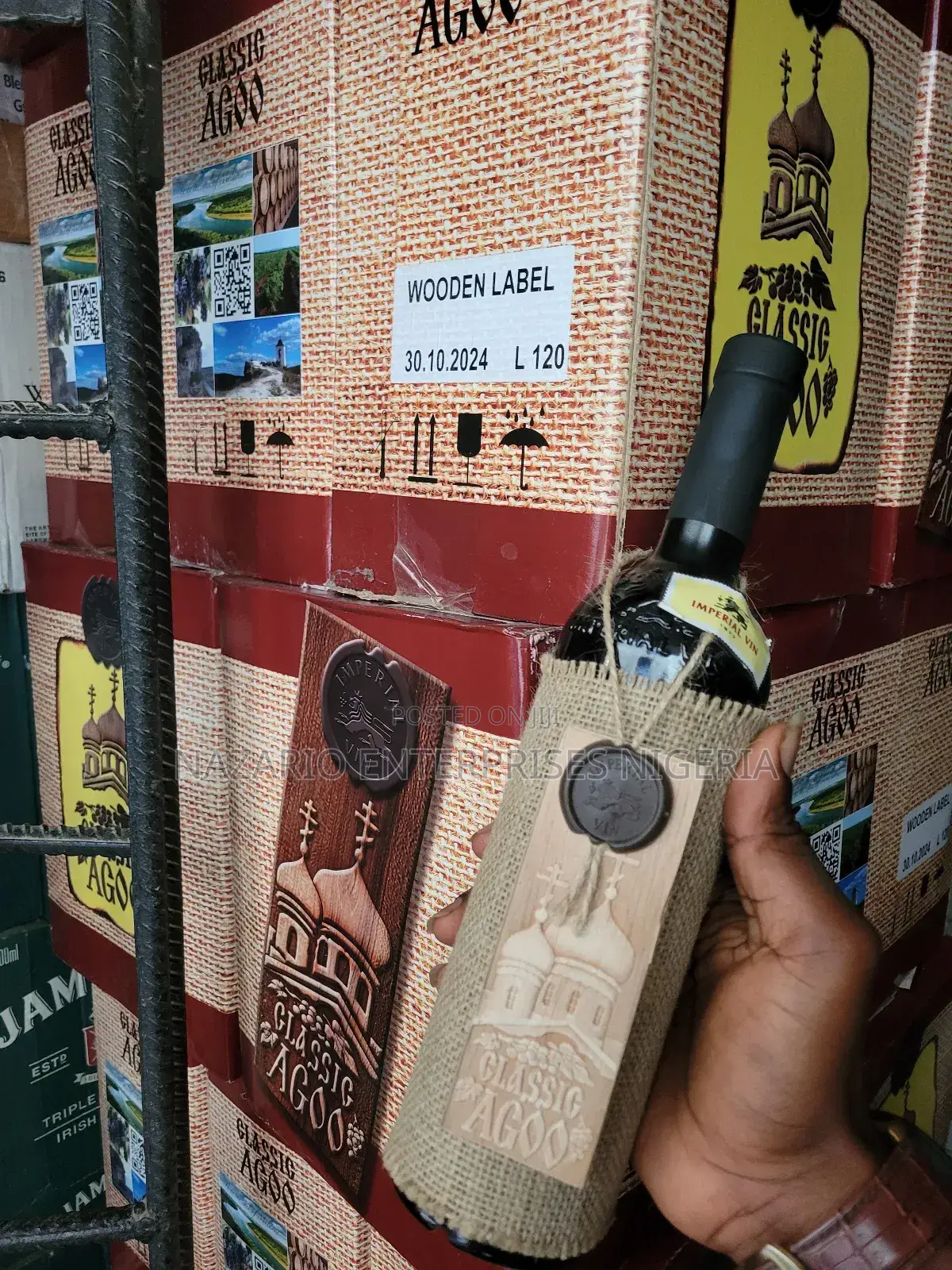 Classic Agoo Sweet Red Wine by 12