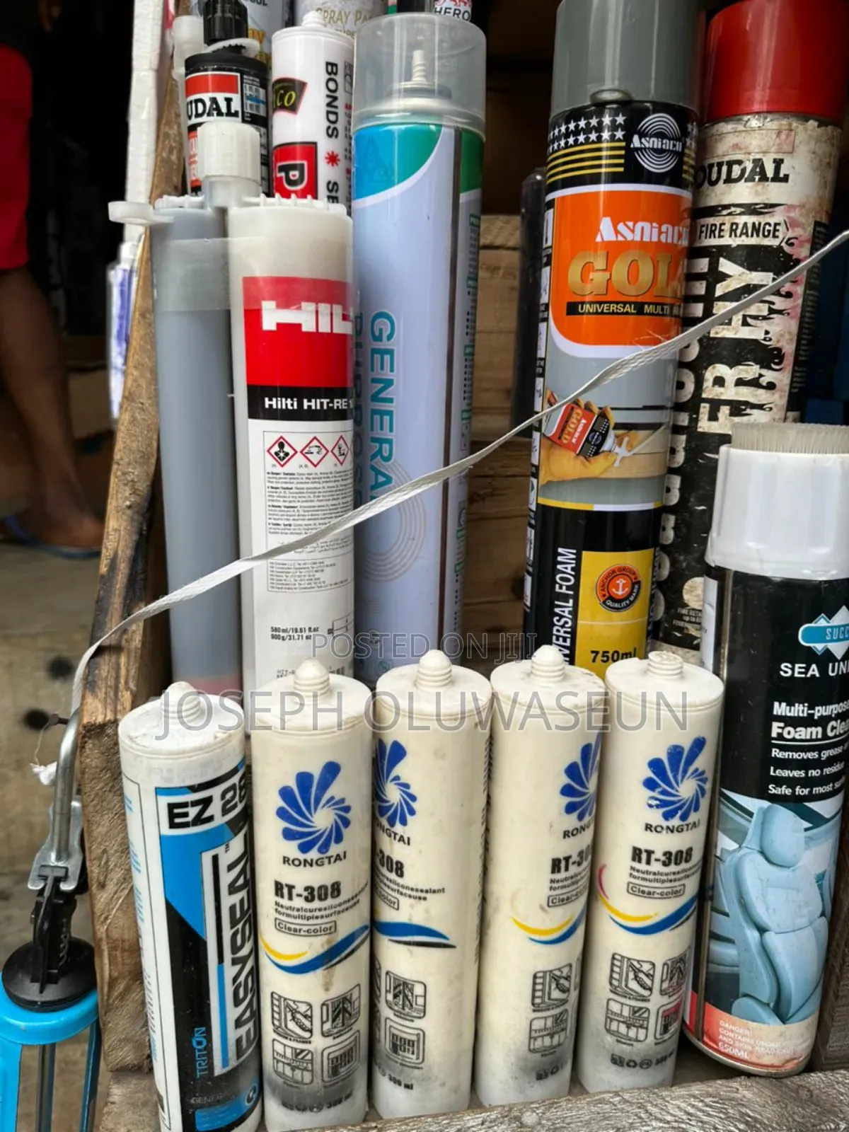 Silicone And Expansion Foam