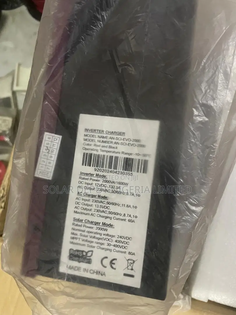 2kva 12v Anern Hybrid Inverter