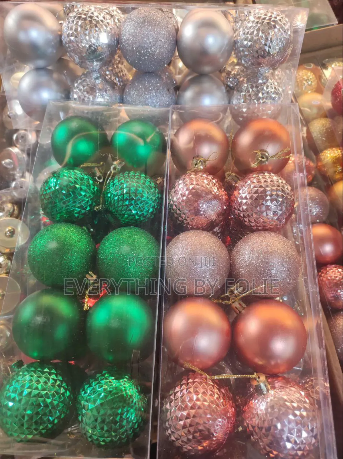 Christmas Balls Decor 
By 20pcs