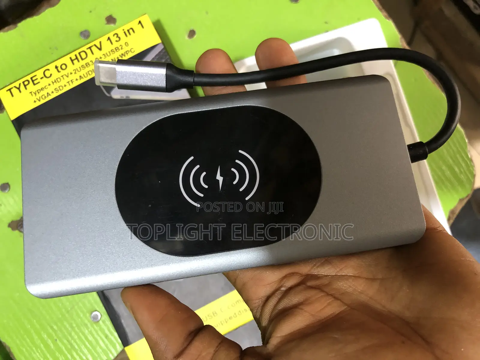 Type C to HDTV 13 in 1 With Wireless Charging