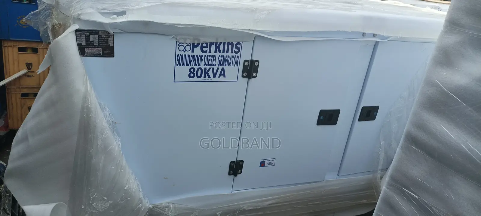 80kva Soundproof Perkins Generator for Businesses