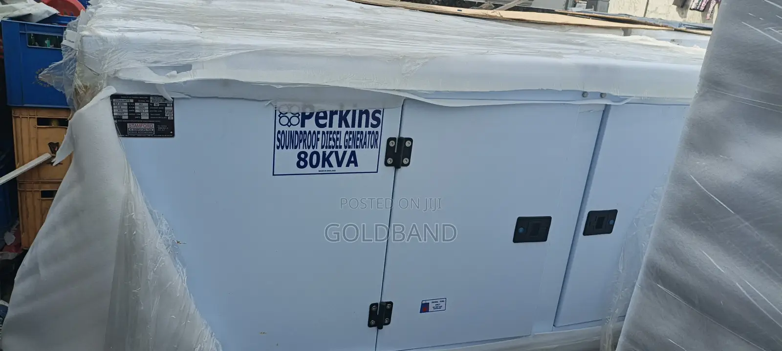 80kva Soundproof Perkins Generator for Businesses