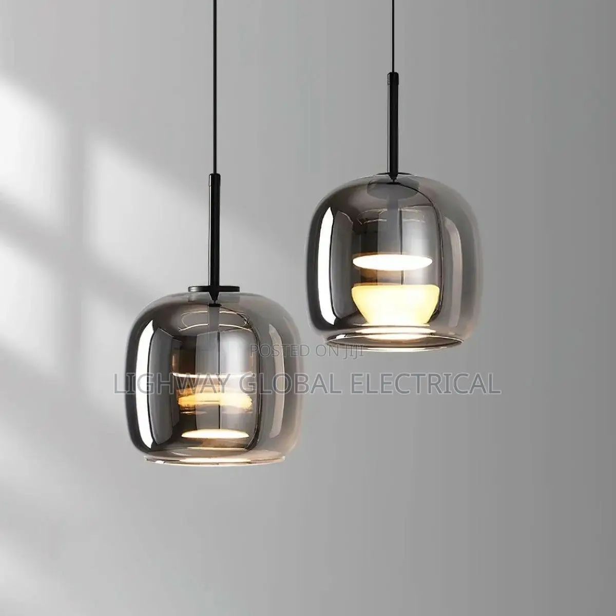 Led Nordic Glass Pendant Lamp