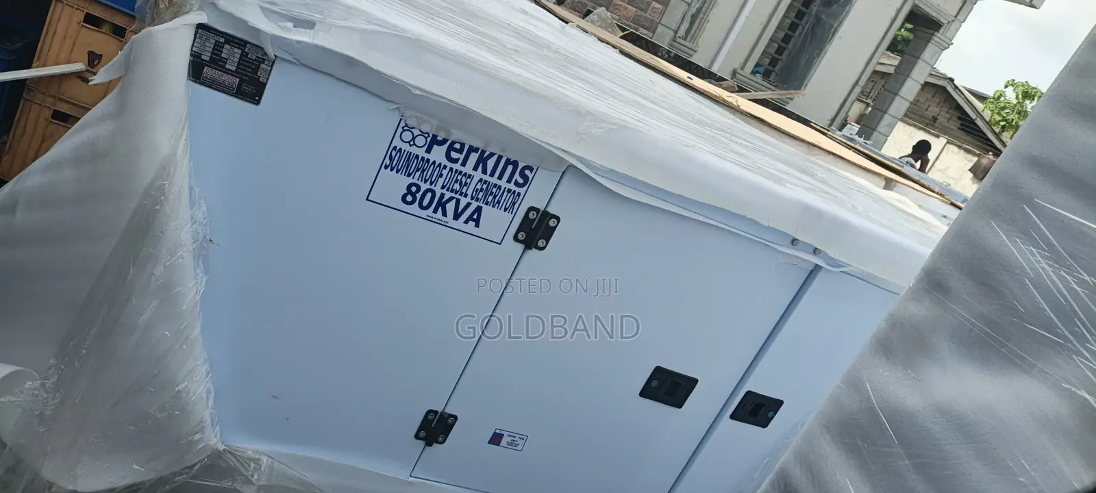 Perkins 80kva Genset – Noise-Controlled Housing