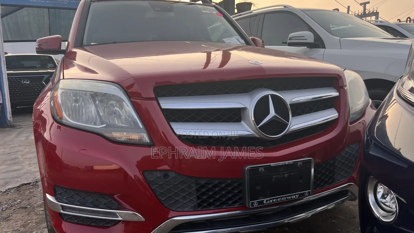 Mercedes-Benz GLK-Class 350 2014 Red