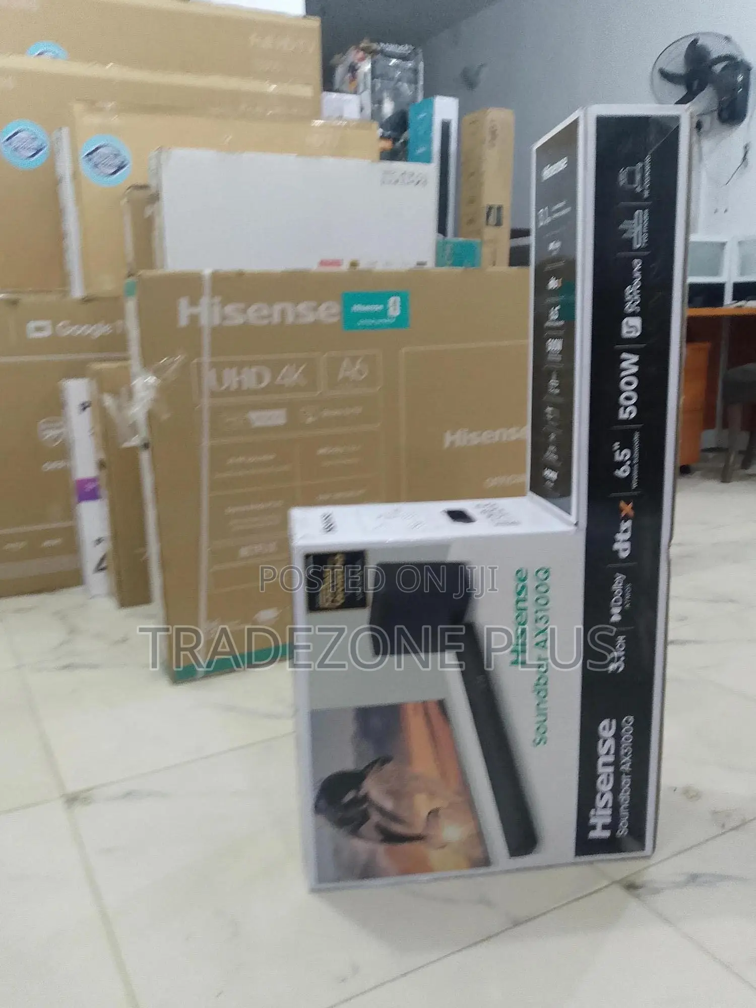 Hisense 500w Soundbar System Complete With Accessories