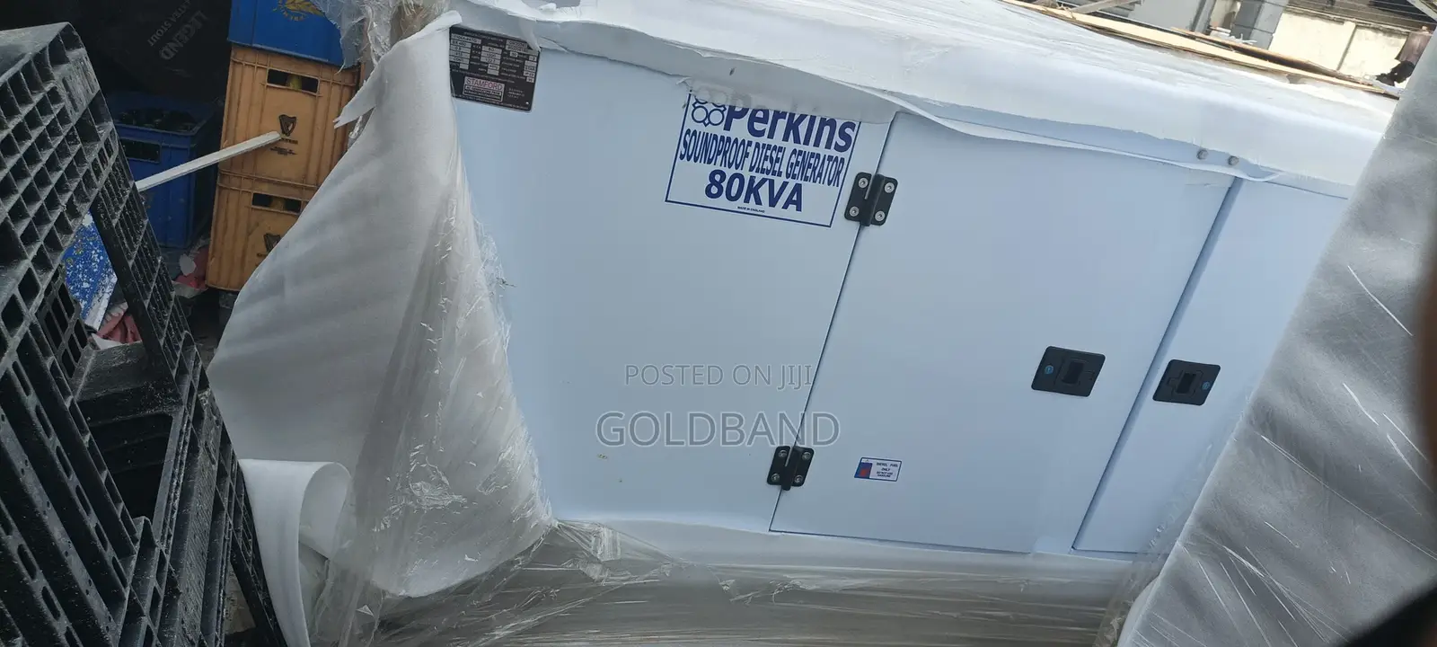 Perkins 80kva Soundproof Genset – Efficient Cooling