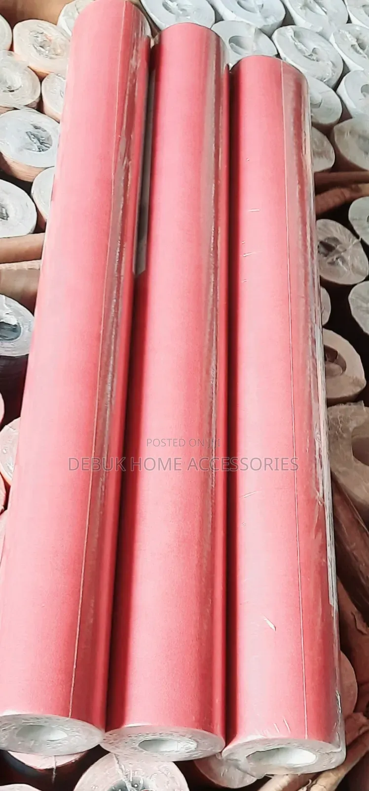 Plain Pink German Wallpaper