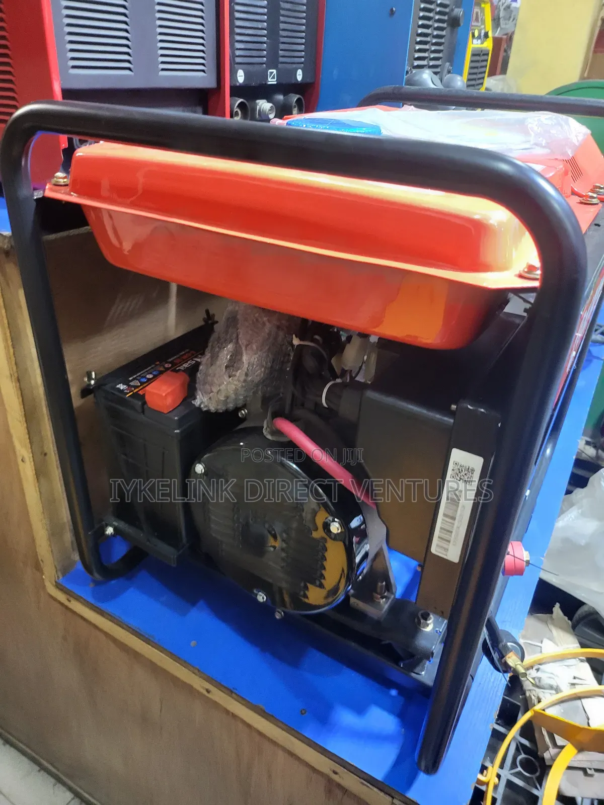 Kama Kde6500ew Air-Cooled Diesel Generating and Welding Set.