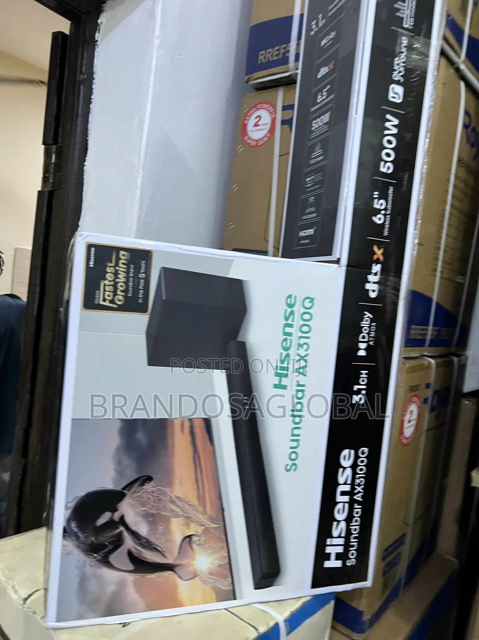 Hisense 500w Hisaud3100q-Ax Home Media Sound Bar
