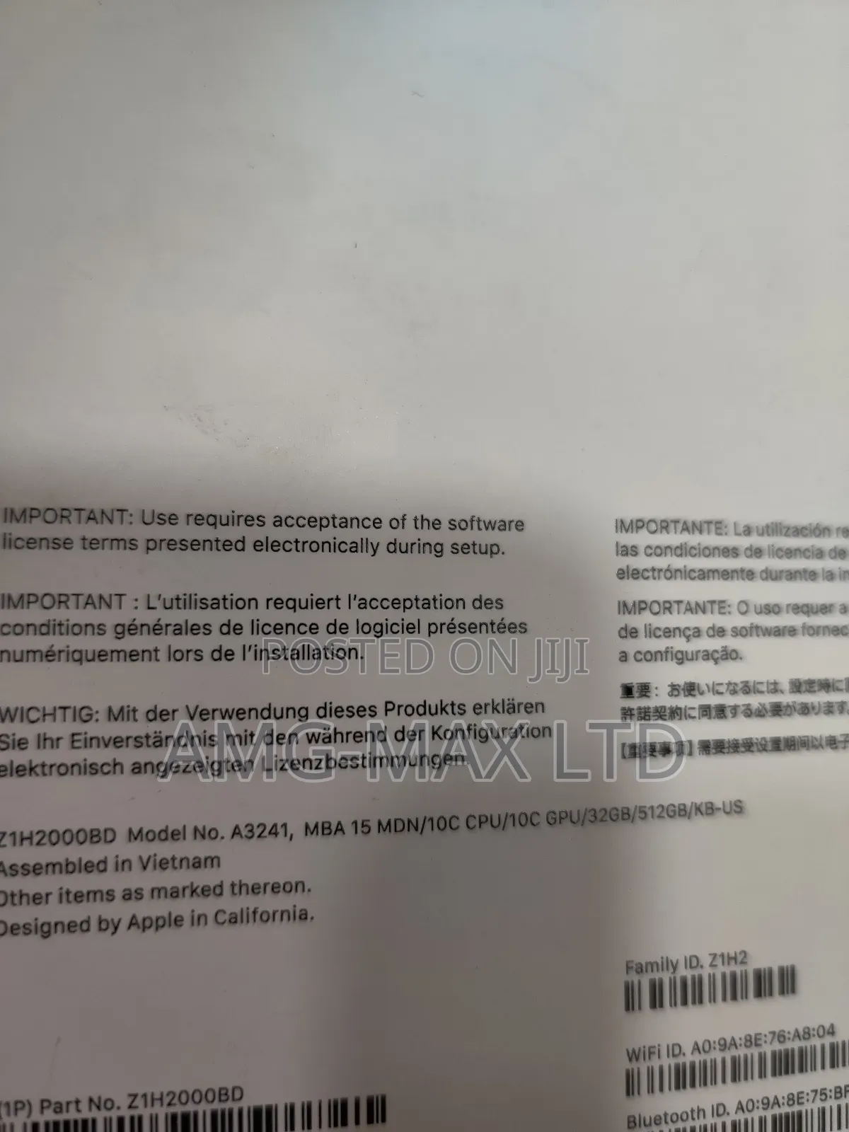 New Apple MacBook Pro 2024 M4 Max 16-Inch 128GB Apple M4 Max SSD 4T