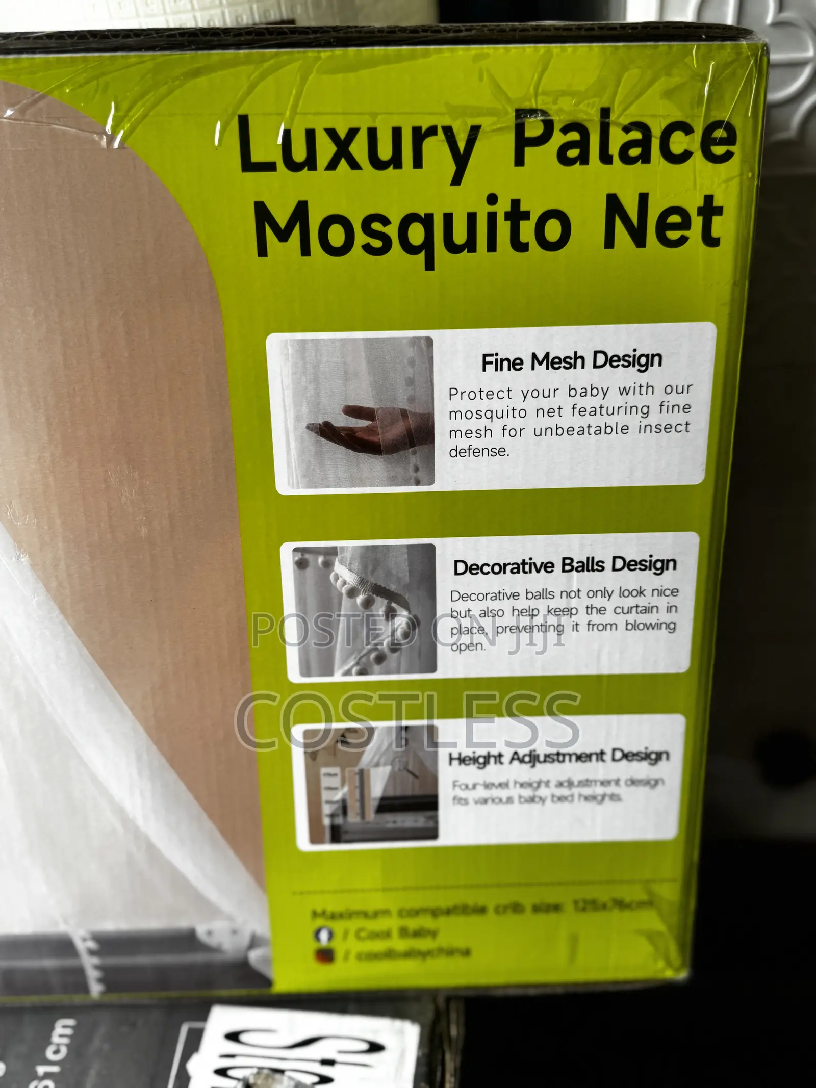 Cool Baby Luxury Palace Mosquito Net.