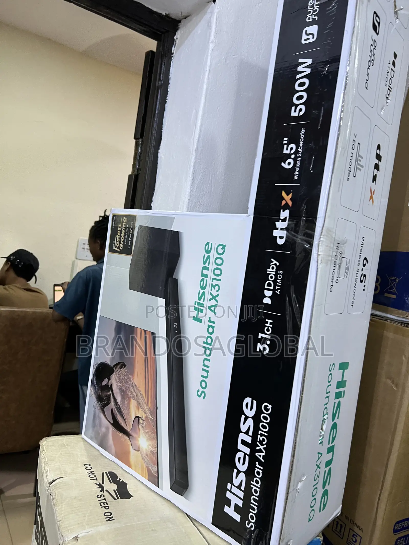 Hisense 500w Pro Audio Sound Bar | Hisaud3100q-Ax