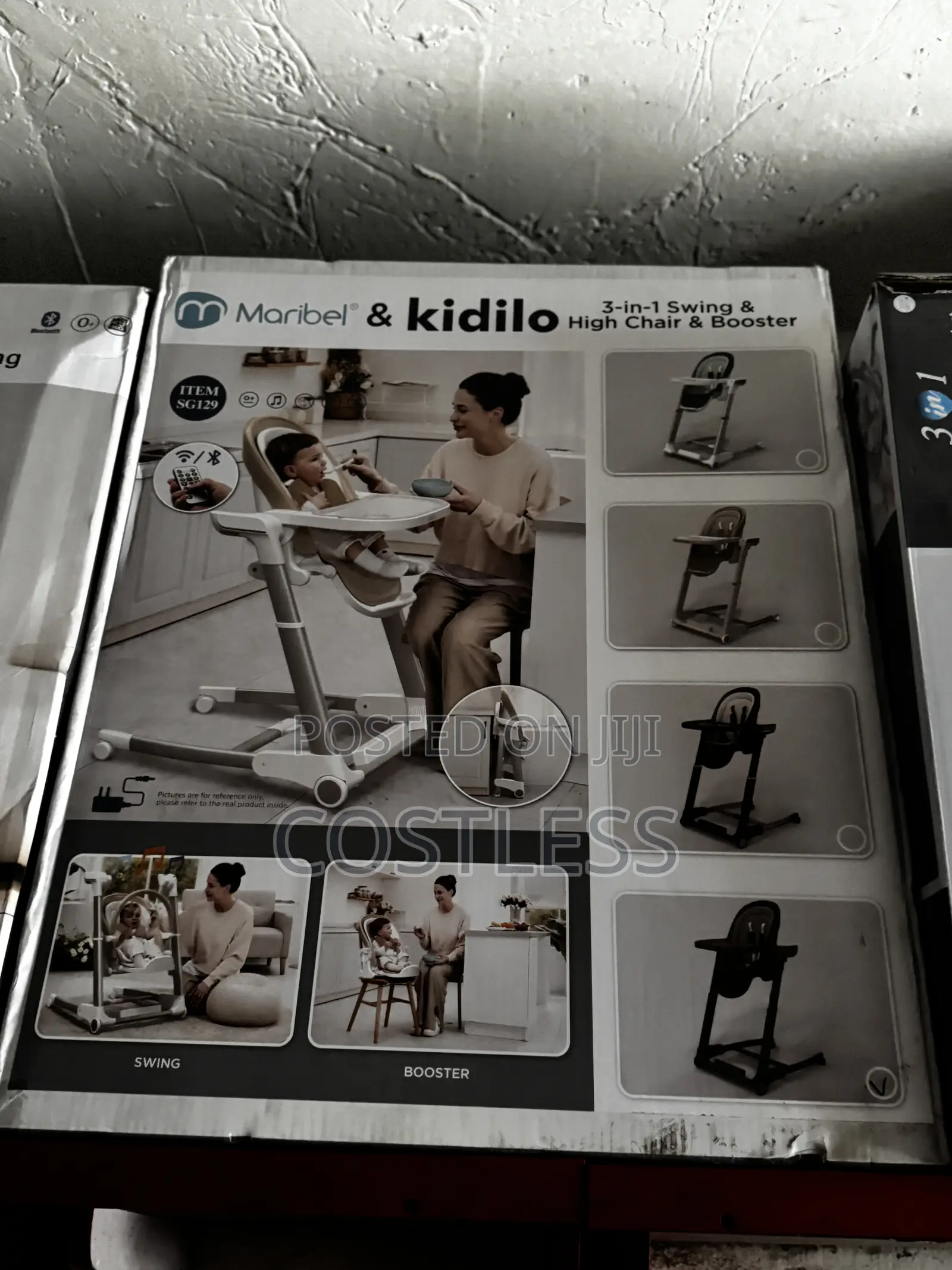 High Chair – Electric Swing 3-in-1 Infant Chair