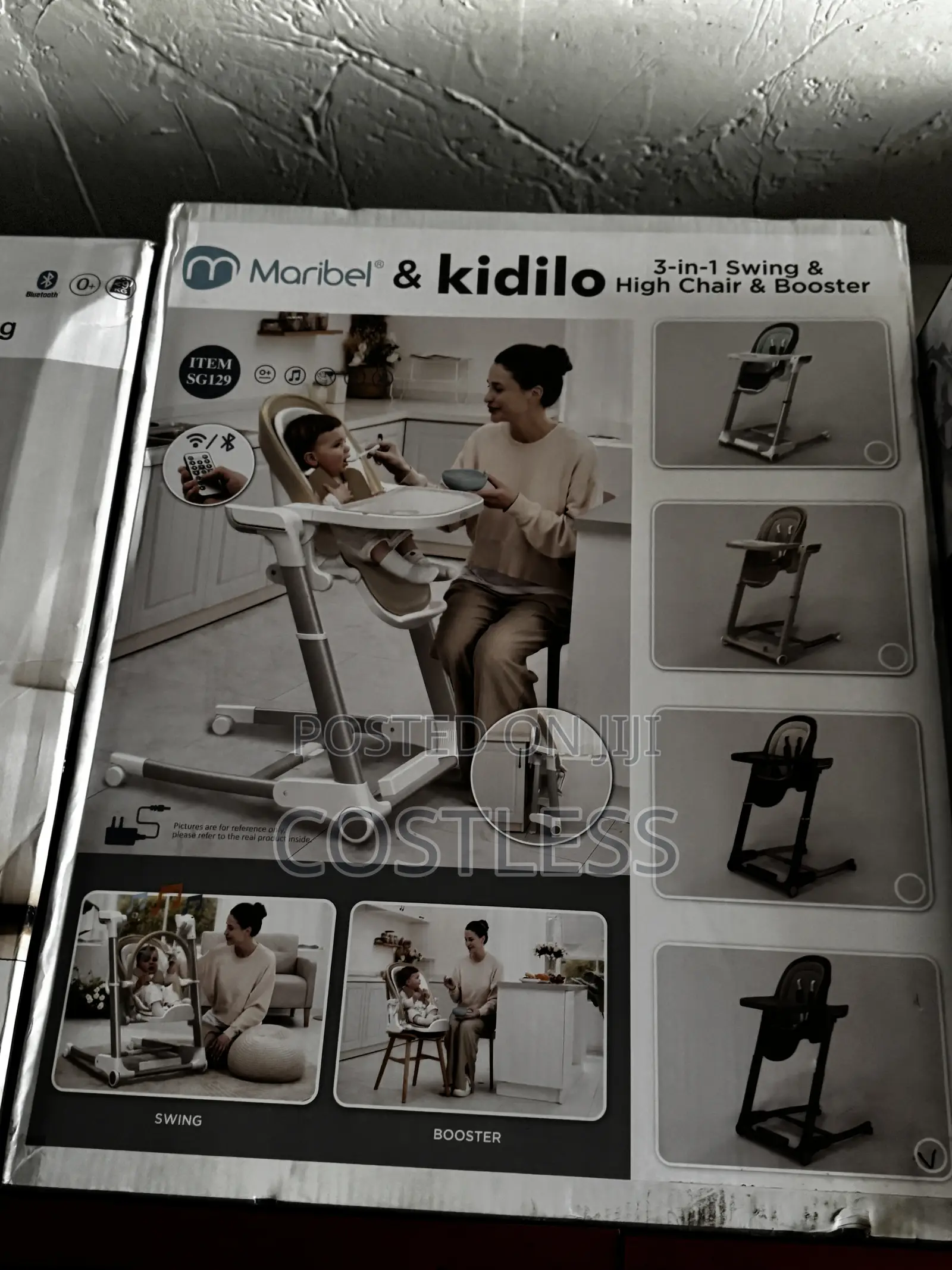 High Chair – Electric Swing 3-in-1 Infant Chair