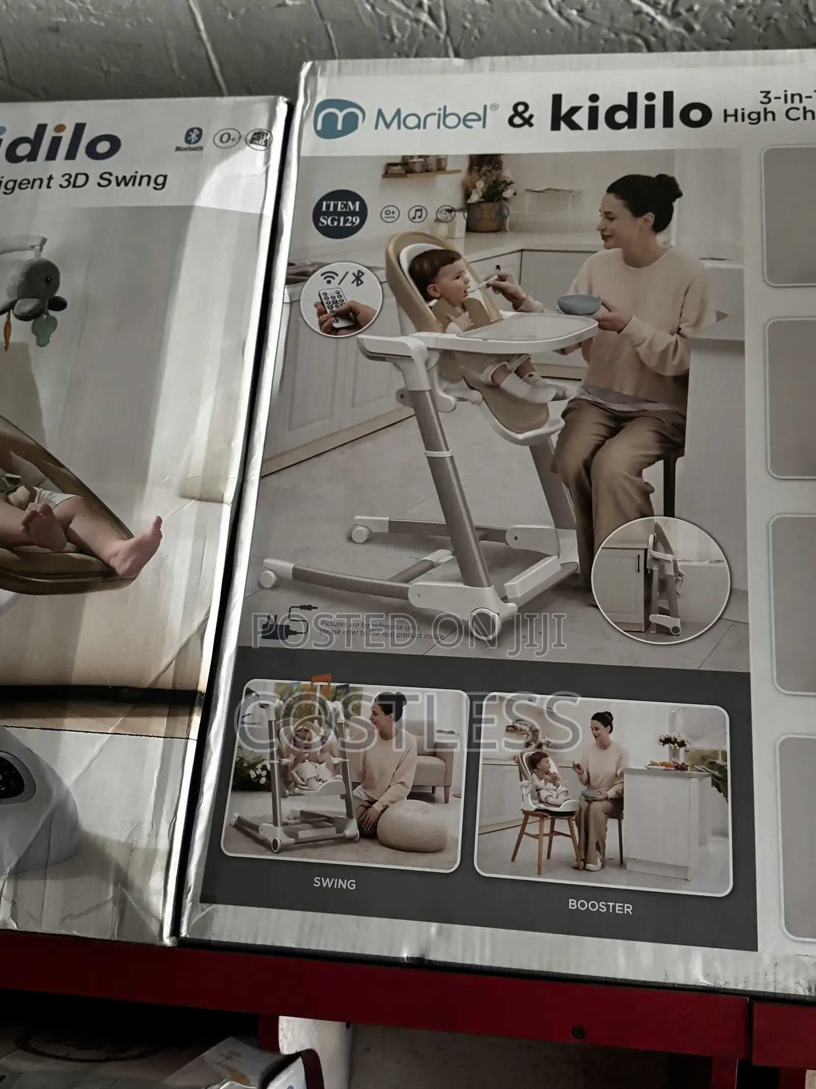High Chair – Electric Swing 3-in-1 Infant Chair
