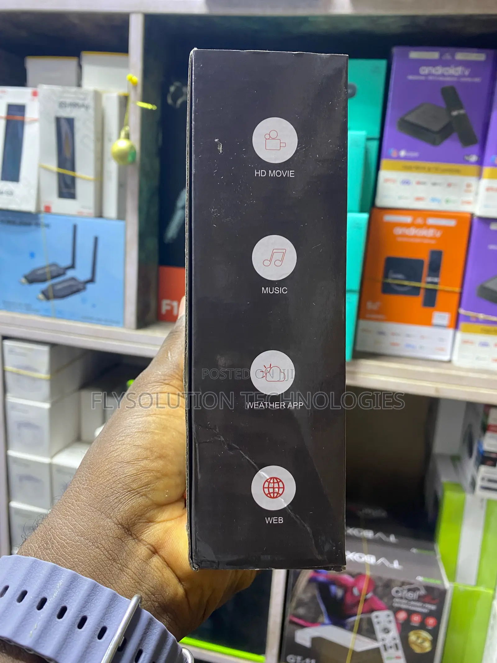 Gtel Gt-11 Red Android Tv Box 20000+ Free Entertainment