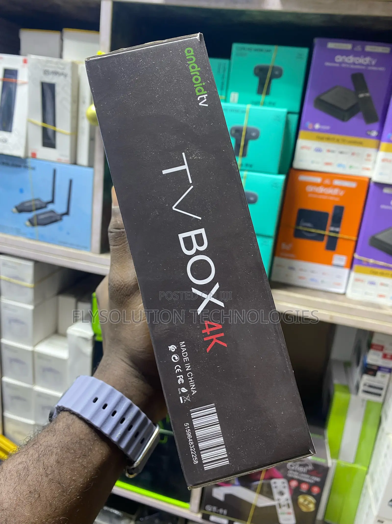 Gtel Gt-11 Red Android Tv Box 20000+ Free Entertainment