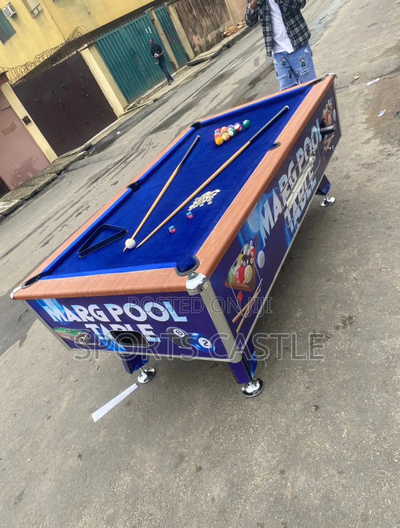 Marble Top Coin Snooker Board