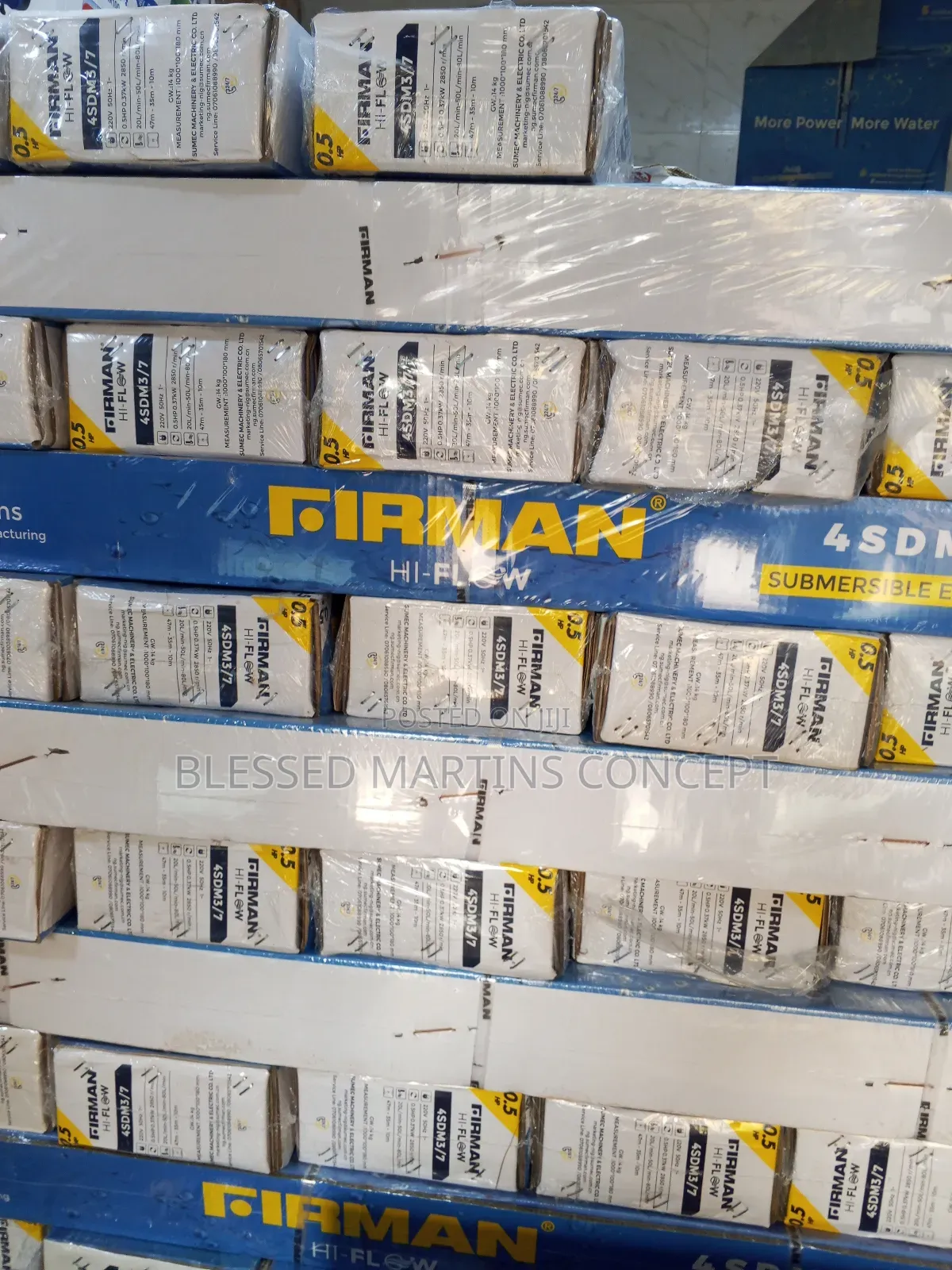 0.75hp Firman Submersible Pumping Machine