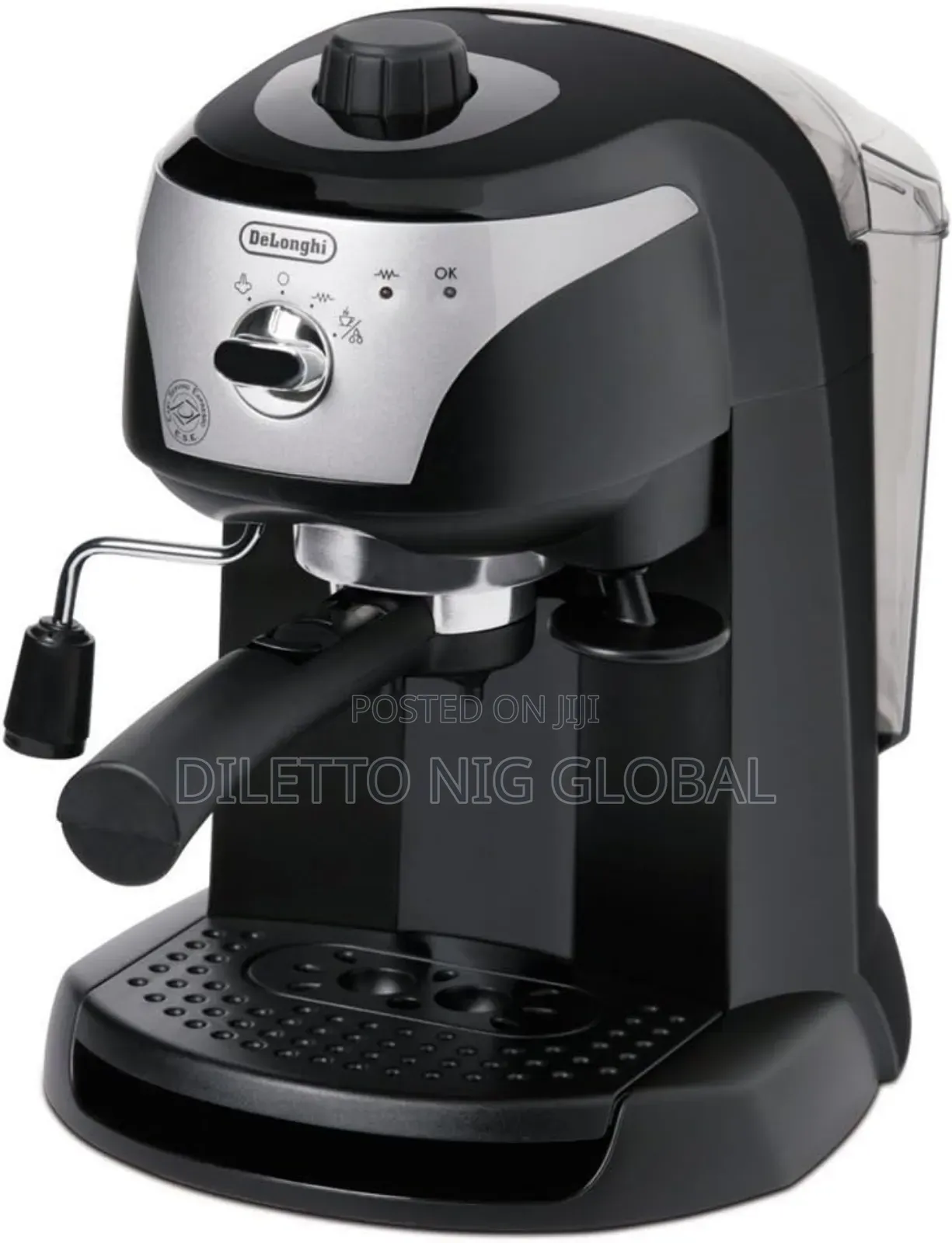 Delonghi Motivo Black Pump Espresso Cofee Machine