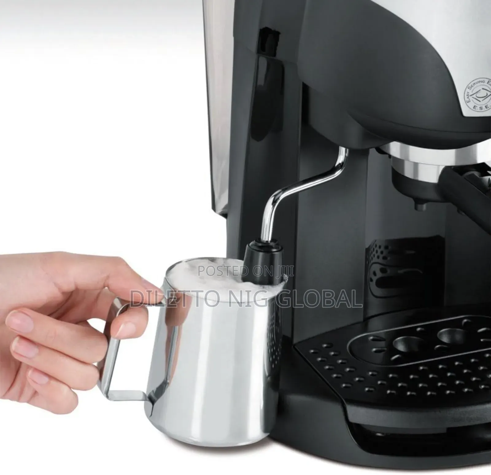 Delonghi Motivo Black Pump Espresso Cofee Machine