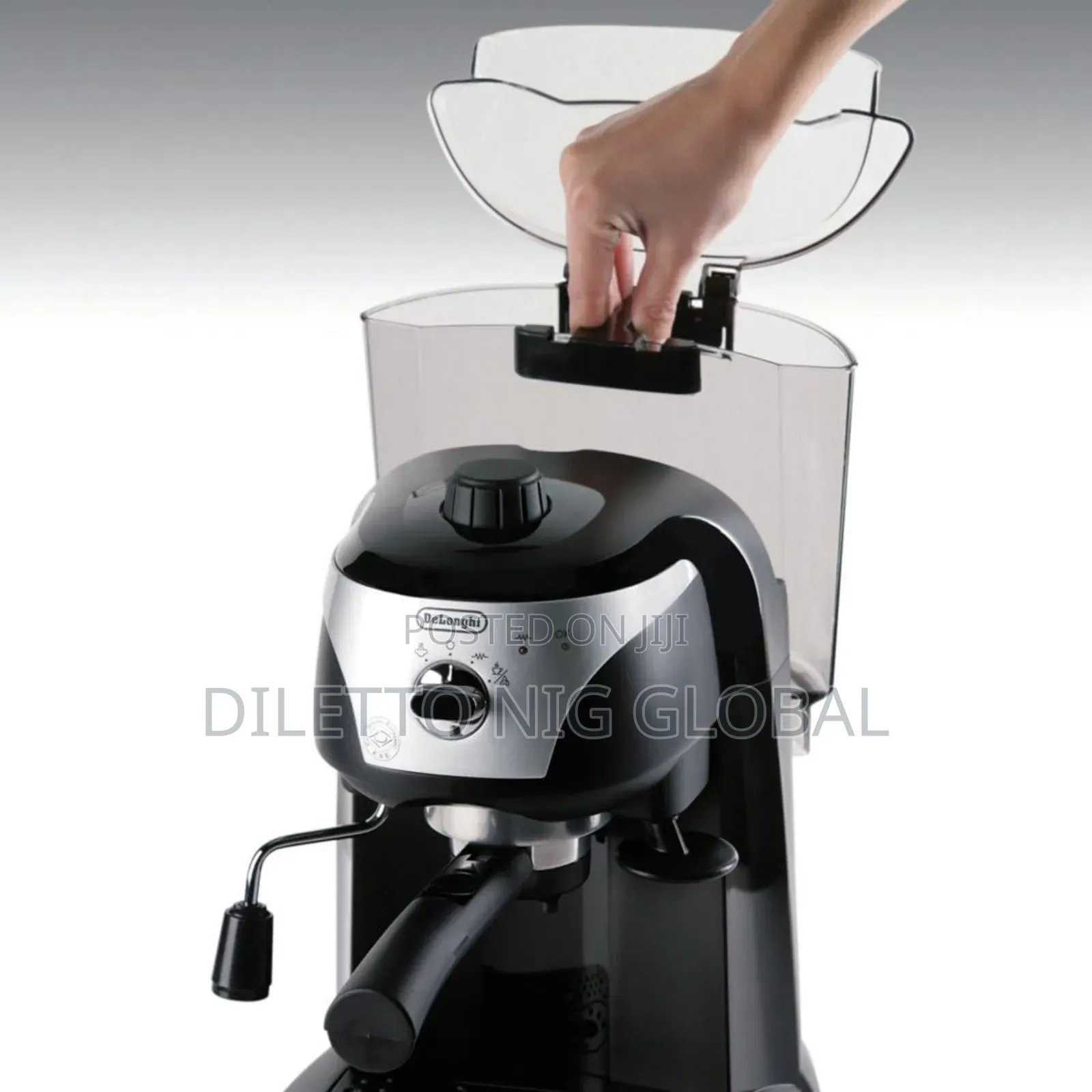 Delonghi Motivo Black Pump Espresso Cofee Machine