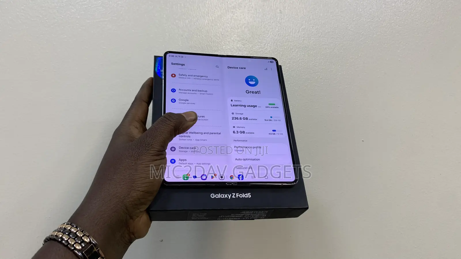 Samsung Galaxy Z Fold 5 256 GB White